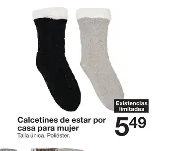 Calcetines de estar por casa para mujer