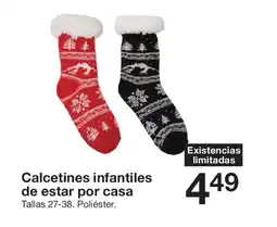 Zeeman Calcetines infantiles de estar por casa oferta