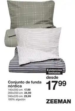 Zeeman Conjunto de funda oferta