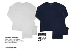 Zeeman Pijama infantil oferta