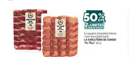 Condis LA XARCUTERIA DE CONDIS AL TALL En espatlla d'enceball ibèrica illom d'enceball ibèric oferta