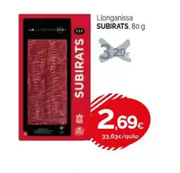 Condis SUBIRATS Llonganissa oferta