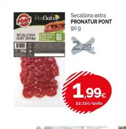 Condis PRONATUR PONT Secallona extra oferta