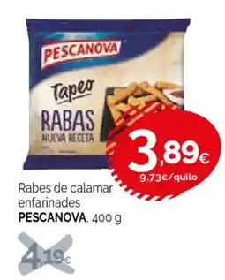 Condis PESCANOVA Rabes de calamar enfarinades oferta