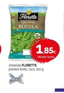 Condis FLORETTE Amanida primers brots, ruca oferta