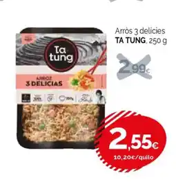 Condis TA TUNG Arròs 3 delícies oferta