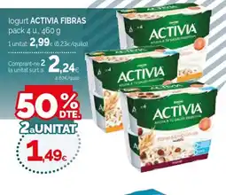 Condis ACTIVIA FIBRAS Iogurt oferta