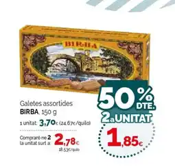 Condis BIRBA Galetes assortides oferta