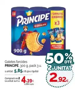 Condis PRINCIPE Galetes farcides oferta
