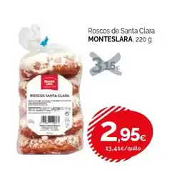 Condis MONTESLARA Roscos de Santa Clara oferta