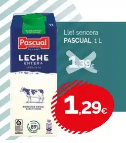 Condis PASCUAL Llet sencera oferta