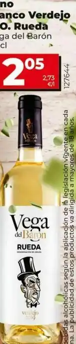 Maxi Dia Vino blanco rueda oferta