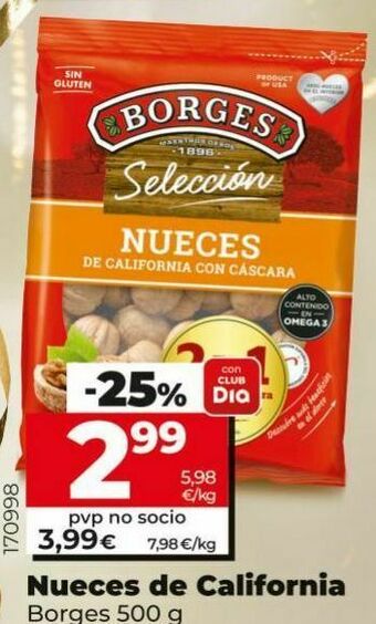 Maxi Dia Nueces borges oferta