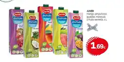 Condis JUVER mango, pinya/coco, guaiaba, maracuià o fruits vermells oferta