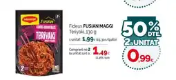 Condis FUSIAN MAGGI Fideus Teriyaki oferta