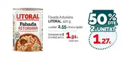 Condis LITORAL Favada Asturiana oferta