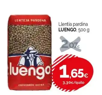 Condis LUENGO Llentia pardina oferta