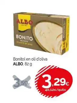 Condis ALBO Bonítol en oli d'oliva oferta