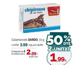 Condis DARDO Calamarcets oferta