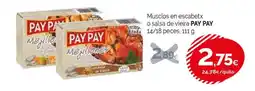 Condis PAY PAY Musclos en escabetx o salsa de vieira oferta