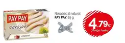 Condis PAY PAY Navalles al natural oferta