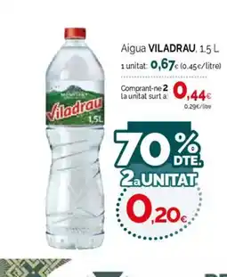 Condis VILADRAU Aigua oferta