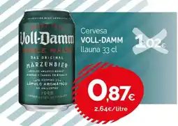 Condis VOLL-DAMM Cervesa oferta