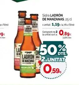 Condis LADRÓN DE MANZANAS Sidra oferta