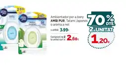 Condis AMBI PUR Ambientador per a bany Tatami Japonés oferta