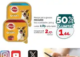 Condis PEDIGREE Menjar per a gossos oferta