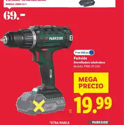 Lidl PARKSIDE Atornilladora taladradora oferta