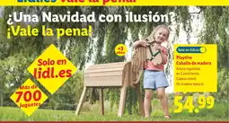 Lidl PLAYTIVE Caballo de madera oferta