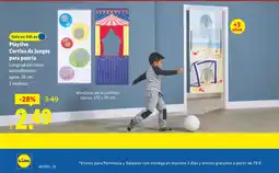 Lidl PLAYTIVE Cortina de juegos para puerta oferta