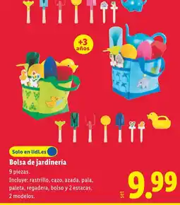 Lidl Bolsa de jardinería oferta
