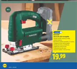 Lidl PARKSIDE Sierra de calar recargable oferta