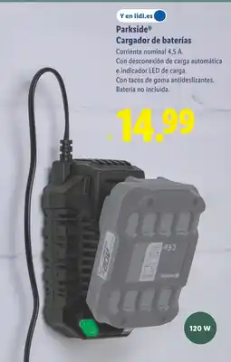 Lidl PARKSIDE Cargador de baterías oferta