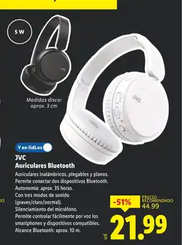 Lidl JVC Auriculares Bluetooth oferta