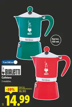Lidl BIALETTI Cafetera oferta