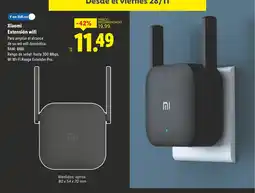 Lidl XIAOMI Extensión wifi oferta