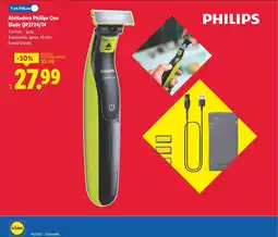 Lidl PHILIPS Afeitadora Philips One Blade QP2724/14 oferta