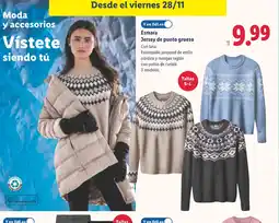 Lidl ESMARA Jersey de punto grueso oferta