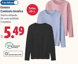 Lidl ESMARA Camiseta térmica oferta