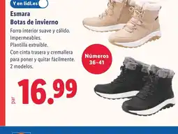 Lidl ESMARA Botas de invierno oferta