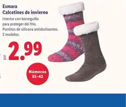Lidl ESMARA Calcetines de invierno oferta