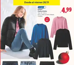 Lidl ESMARA Camisa térmica oferta