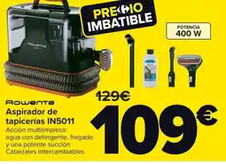 Carrefour ROWENTA Aspirador de tapicerías IN5011 oferta