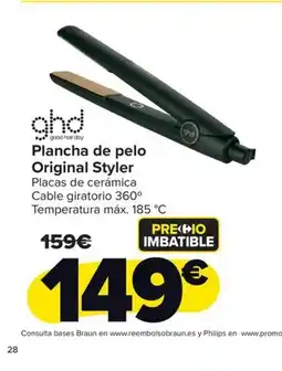 Carrefour Plancha de pelo Original Styler oferta