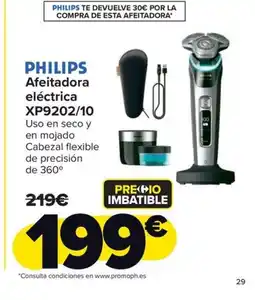 Carrefour PHILIPS Afeitadora eléctrica XP9202/10 oferta