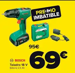 Carrefour BOSCH Taladro 18 V oferta