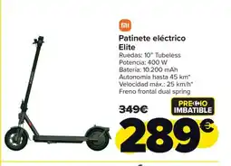 Carrefour Patinete eléctrico Elite oferta